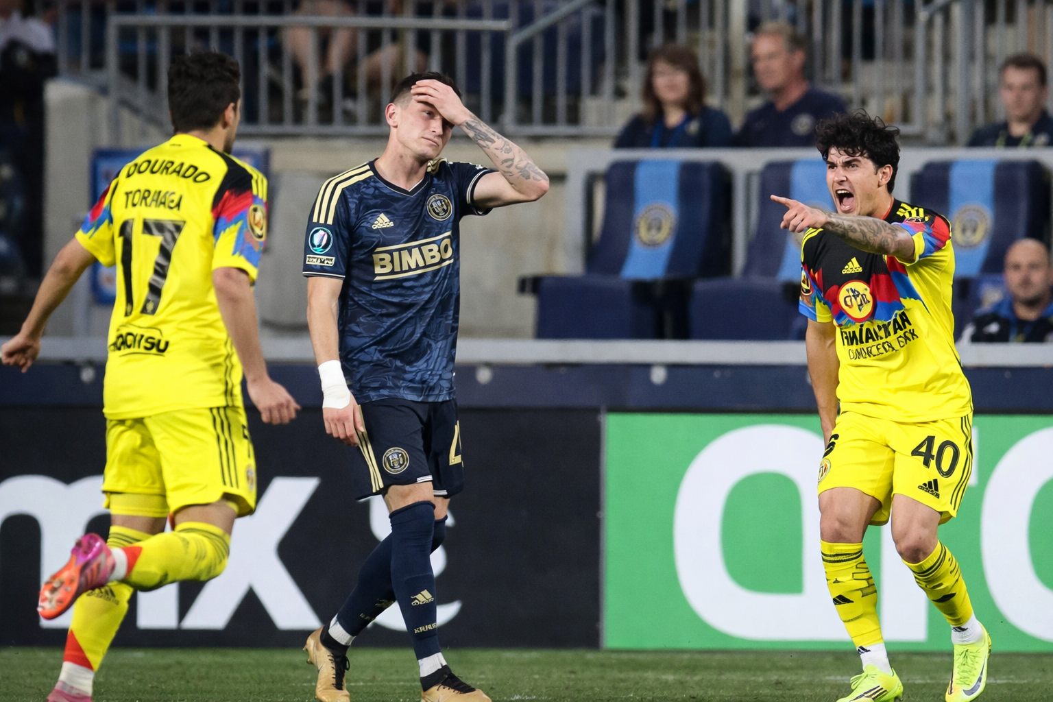 Philadelphia vs América 0-1: Veiga anota y Malagón se lesiona