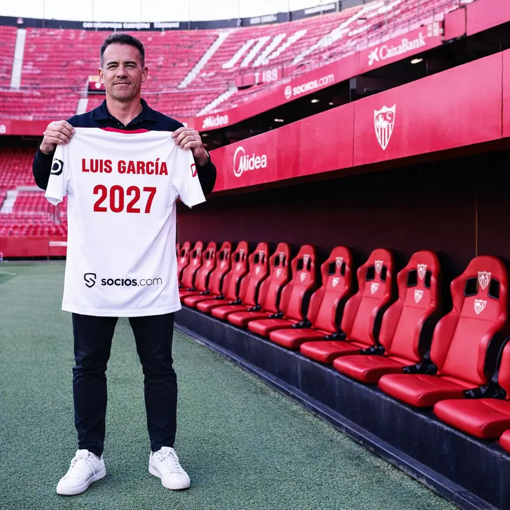 Luis García Plaza es el nuevo entrenador del Sevilla FC