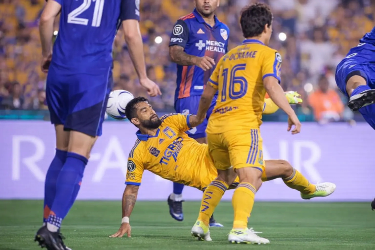 Tigres elimina a Cincinnati: Remontada épica 5-1 en el Volcán